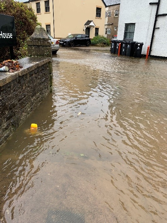 Flooding in The Spout November 24
